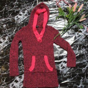 Pink And Black Sweater / Shirt Hoodie